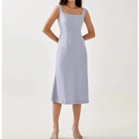 Love Bonito | Dresses | Nwt Love Bonito Alais Linen Bias Cut Dress |  Poshmark